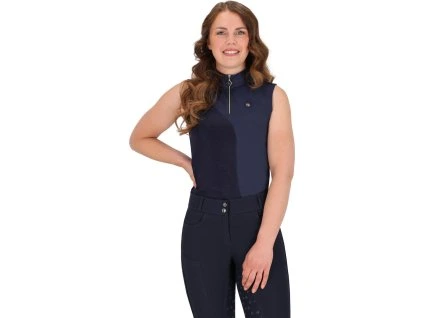 Triko Aubree QHP, dámské, navy (Velikost 36)