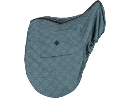 Obal na sedlo QHP, palm green