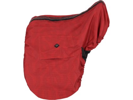 Obal na sedlo QHP, sunset red