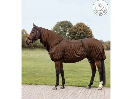 Deka proti hmyzu Eczema Basic Waldhausen, mocca (Délka zad 115 cm)