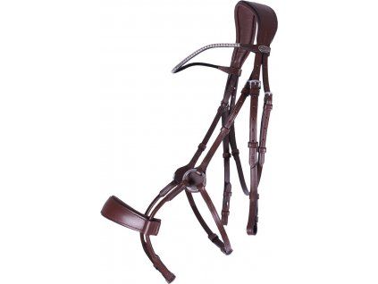 Uzdečka Sedna QHP, hnědá (Velikost PONY)