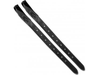 Řemeny sedlové Quick-Change Wintec, kožené, 65 cm, pár, černé