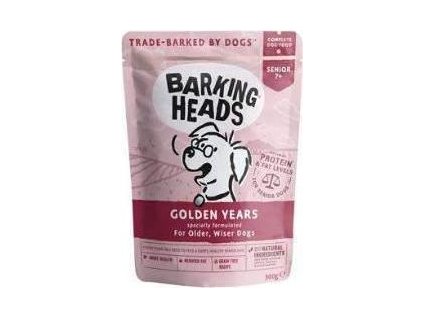 Kapsička pro psy Golden Years BARKING HEADS, 300 g