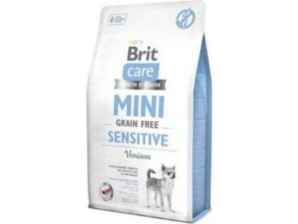 70857 brit care dog mini grain free sensitive 2kg