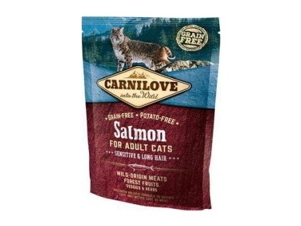 Carnilove Cat Salmon for Adult Sensitiv & LH  400 g