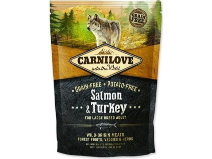 Granule pro psy Carnilove Salmon & Turkey for LB Adult, 1,5 kg
