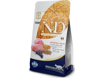N&D LG CAT Adult Lamb & Blueberry 5 kg