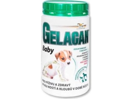 Doplněk pro psy Plus Baby Gelacan, 150 g