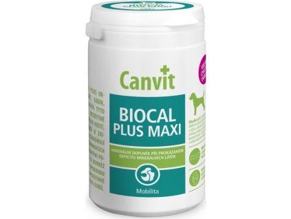 74556 canvit biocal plus pro psy ochuceny 230g