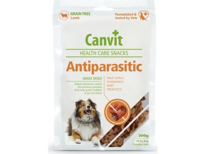 Pamlsky pro psy Canvit Anti-Parasitic, 200 g