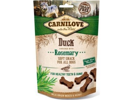 Pochoutka pro psy Carnilove Semi Moist Snack Duck&Rosemary, 200 g