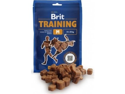 Pamlsky pro psy Training Snack Brit, pro střední plemena, 100 g