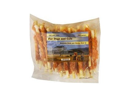 Pochoutka Tyčinka z buvolí kůže s kuřecím masem, 500 g