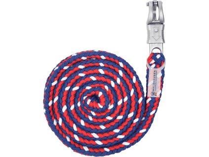 Vodítko Plus Panic Waldhausen, 2 m, red/blue/white