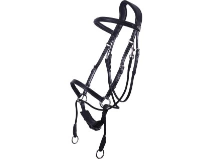 Uzdečka bezudidlová Ceto QHP, černá (Velikost SHETTY)