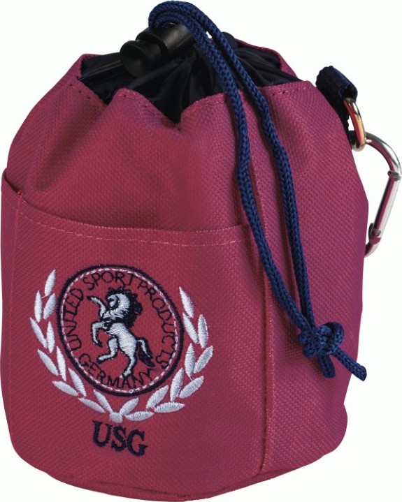 USG Taška na pamlsky USG, burgundy/blue