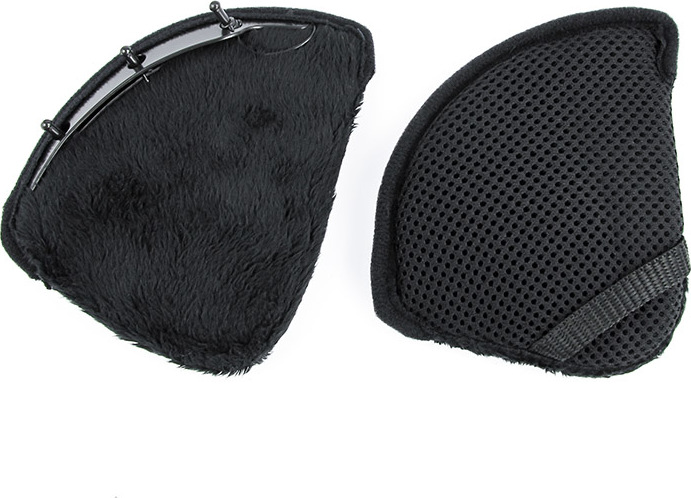 CASCO Krytky na uši k helmám Mistrall-2, Roadster a Snowball CASCO, zimní, černé Velikost: S-L