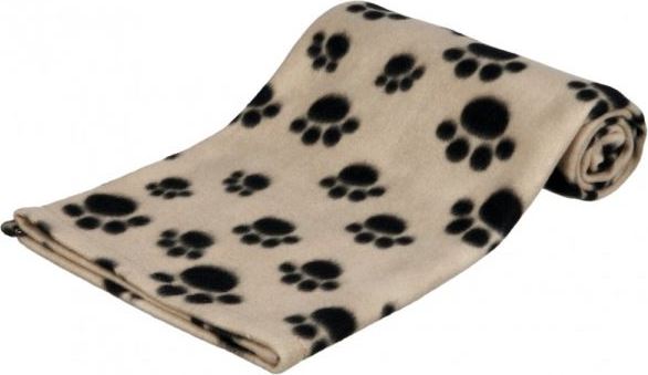 Trixie Deka pro psy Beany Trixie, hnědá a černé tlapky 100x70 cm