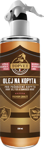 Green idea Olej pro poškozené kopyto GREEN IDEA, 250 ml