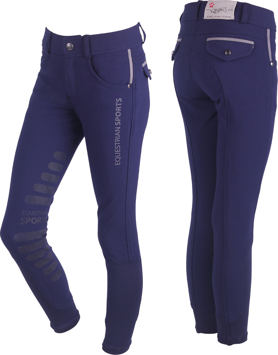 Rajtky Thirza QHP s gripem, dětské, blue Velikost: 176