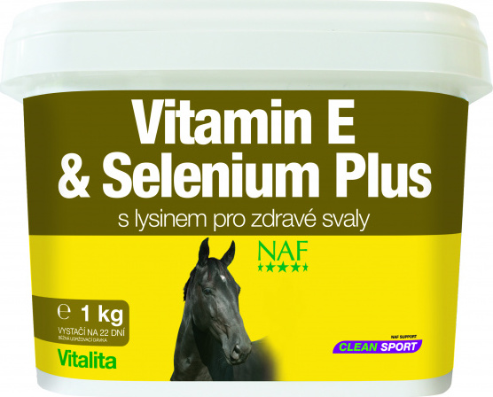 NAF Vitamin E a Selen plus NAF, 2,5 kg