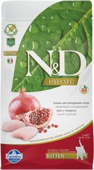 N&D (Farmina Pet Foods) N&D PRIME CAT KITTEN Chicken & Pomegranate 1,5 kg