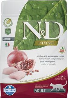 N&D (Farmina Pet Foods) N&D PRIME CAT Adult Chicken & Pomegranate 300 g
