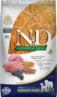 N&D (Farmina Pet Foods) N&D LG DOG Adult M/L Lamb & Blueberry 2,5 kg