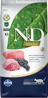 N&D (Farmina Pet Foods) N&D PRIME CAT Adult Lamb & Blueberry 5 kg