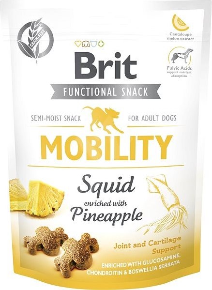 Brit Care Pamlsky pro psy Brit Care, Mobility Squid, 150 g