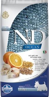 N&D (Farmina Pet Foods) N&D OCEAN DOG LG Adult Mini Codfish & Orange 7 kg