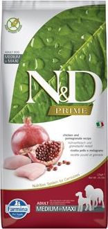 N&D (Farmina Pet Foods) N&D PRIME DOG Adult M/L Chicken & Pomegranate 12 kg