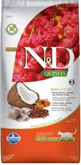 N&D (Farmina Pet Foods) N&D Quinoa CAT Skin & Coat Herring & Coconut 5 kg