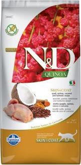 N&D (Farmina Pet Foods) N&D Quinoa CAT Skin & Coat Quail & Coconut 5 kg