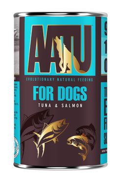 AATU Dog Tuna n Salmon konz. 400 g