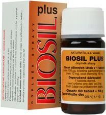 Naturvita Biosil Plus na vlasy, nehty a pleť 60tbl