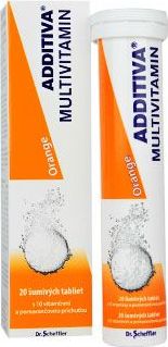 Dr.Scheffler Multivitamin Additiva pomeranč, 20 tbl