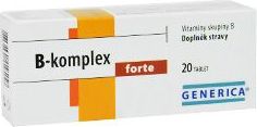 Generica Vitamin B-komplex Forte Generica, 20tbl