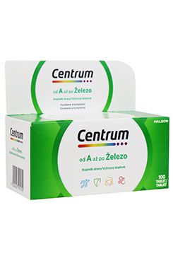Wyeth Multivitamin Centrum AZ s Multi-Efektem, 100 tbl
