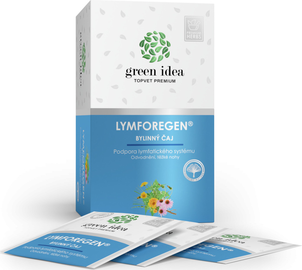 herbex Čaj Lymforegen GREEN IDEA Herbex, 20 sáčků
