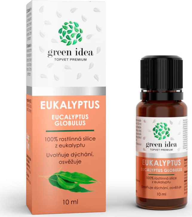 Green idea Silice 100% - Eukalypt GREEN IDEA, 10 ml