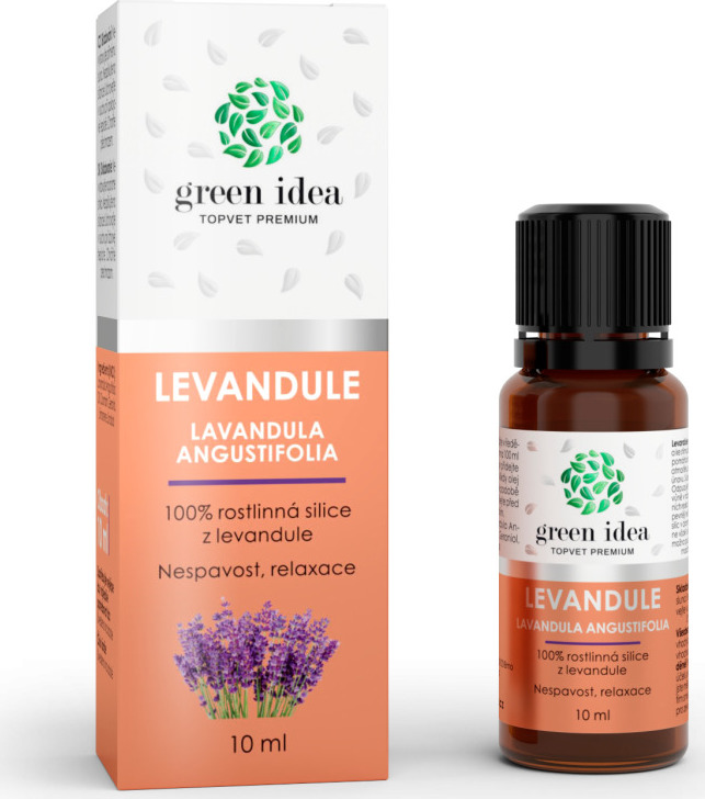 Green idea Silice 100% - Levandule GREEN IDEA, 10 ml