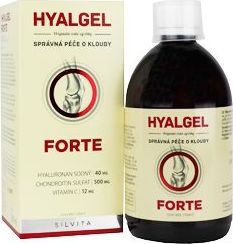 Hyalgel Forte na klouby pomeranč, 500 ml