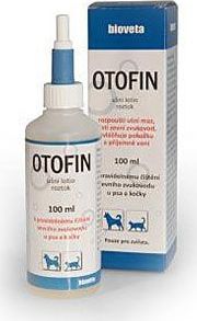BIOVETA Roztok ušní pro psy a kočky Otofin, 100 ml