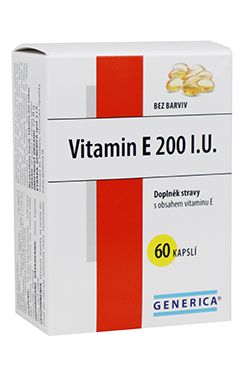 Generica Vitamin E 200 mg Generica, 60 tbl