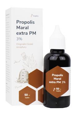 Kapky PM Propolis Maral extra 3%, 50 ml