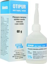 BIOVETA Roztok ušní Otipur gtt, 60 g
