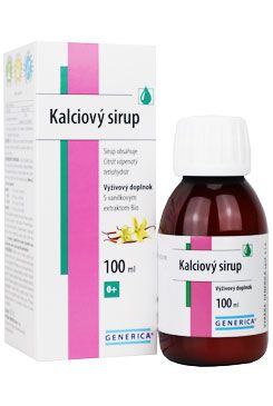 Generica Sirup Kalciový Generica, 100 ml