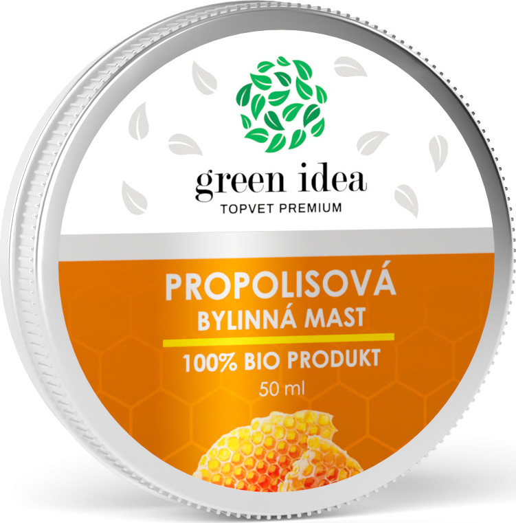 Green idea Mast propolisová GREEN IDEA, 50 ml
