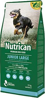Granule NutriCan Junior Large, 15 kg